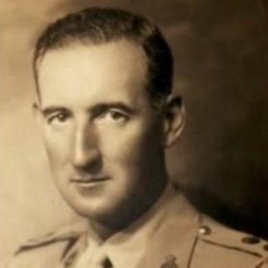 Photo of Lieutenant Colonel Jim Eadie, the officer credited with 'saving' the D-Day operation.